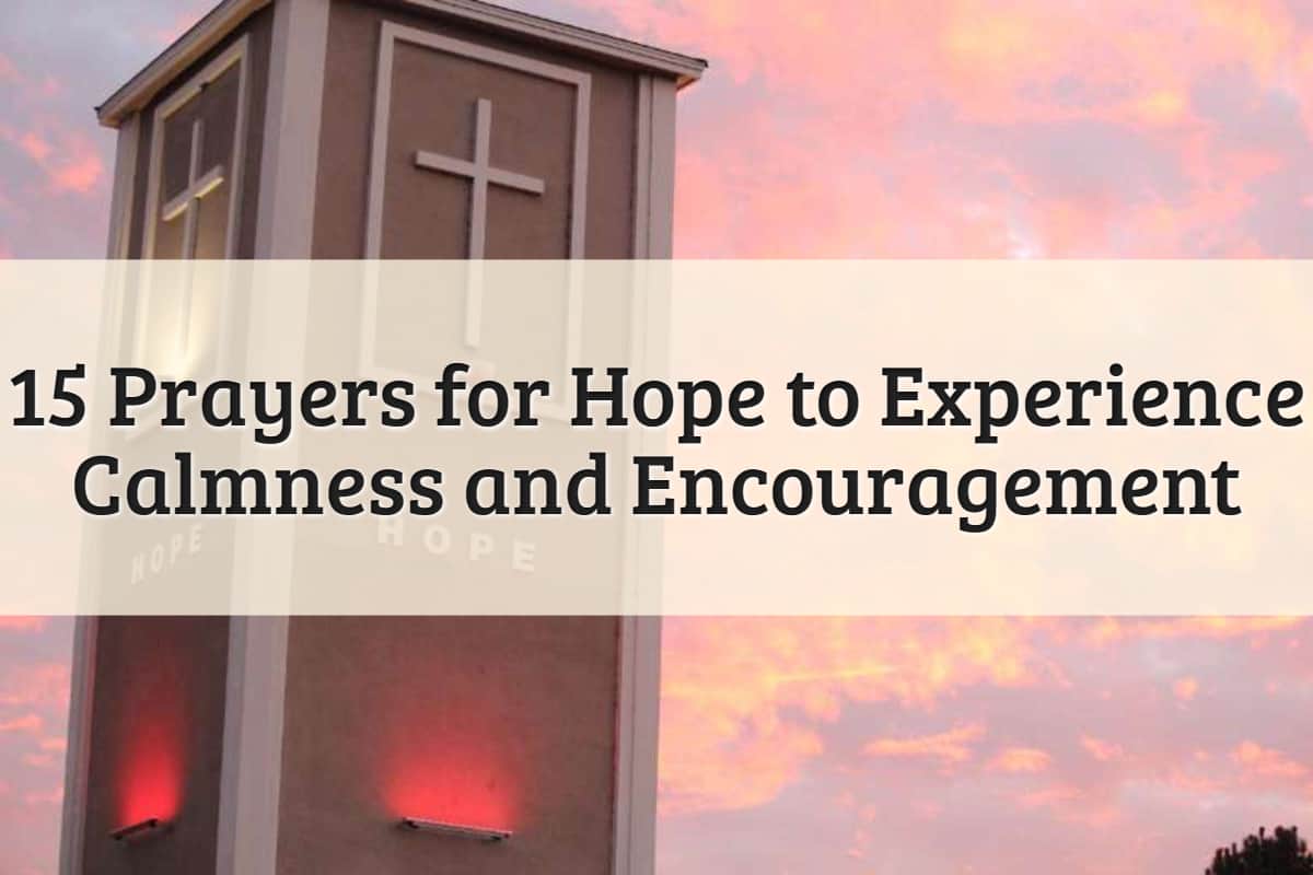 Featured Image - Prayers for Hope