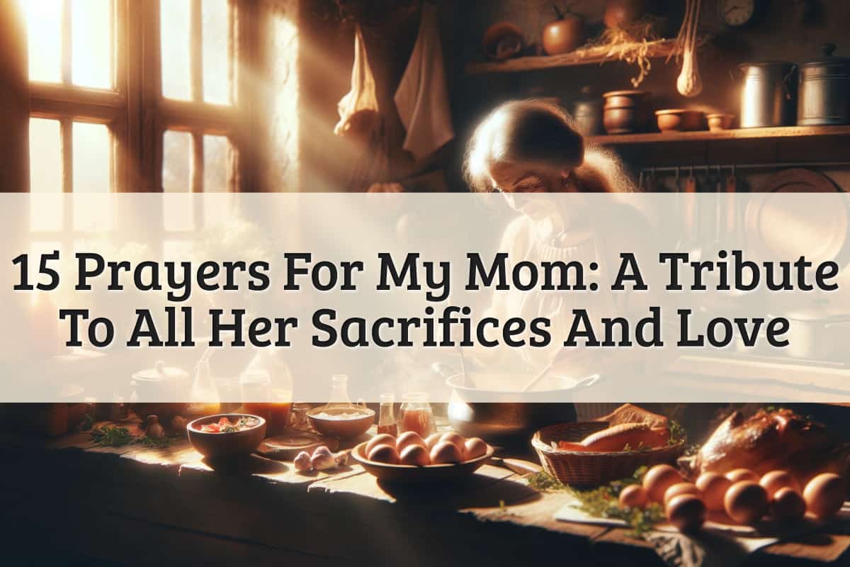 Featured Image - 15 Prayers For My Mom