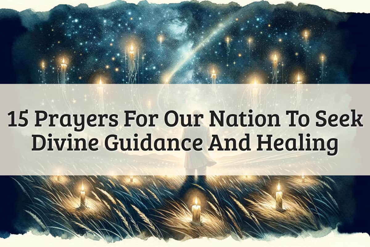 Featured Image - 15 Prayers For Our Nation