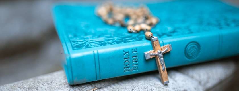 Bible and Rosary and Prayers for Protection From Evil