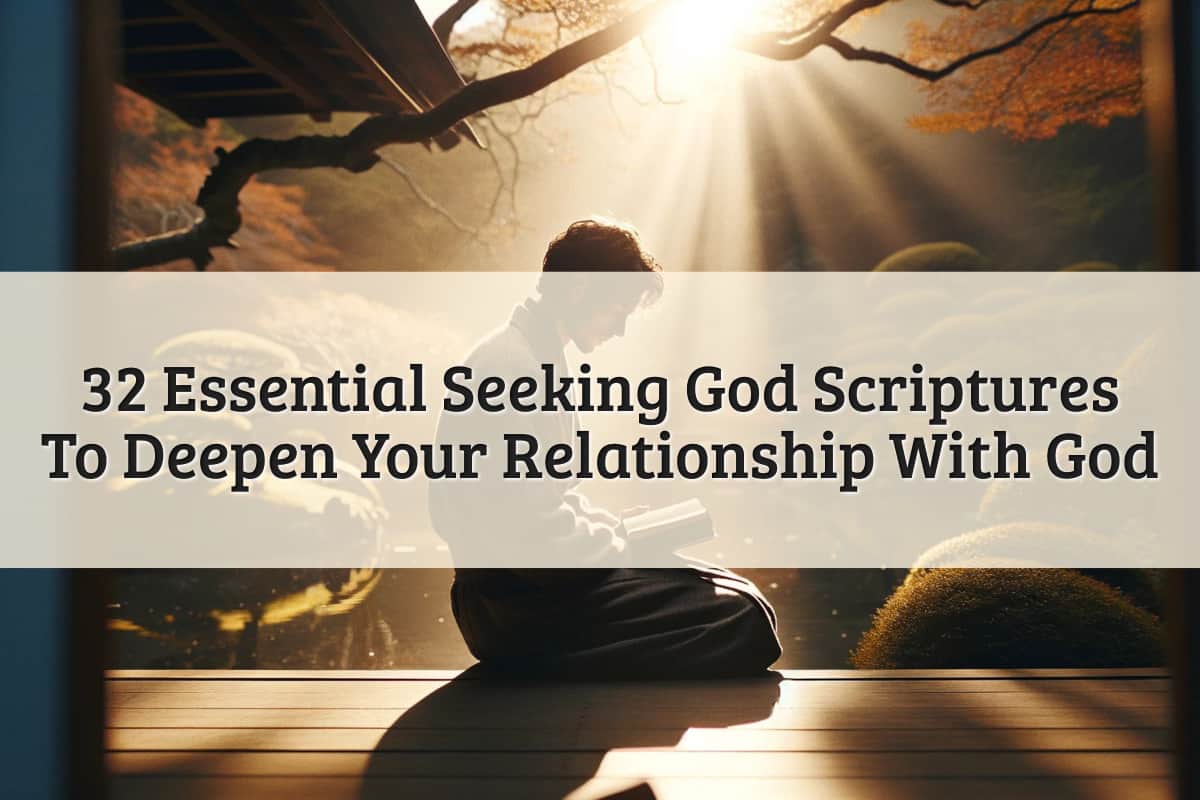 Featured Image - 32 Seeking God Scriptures