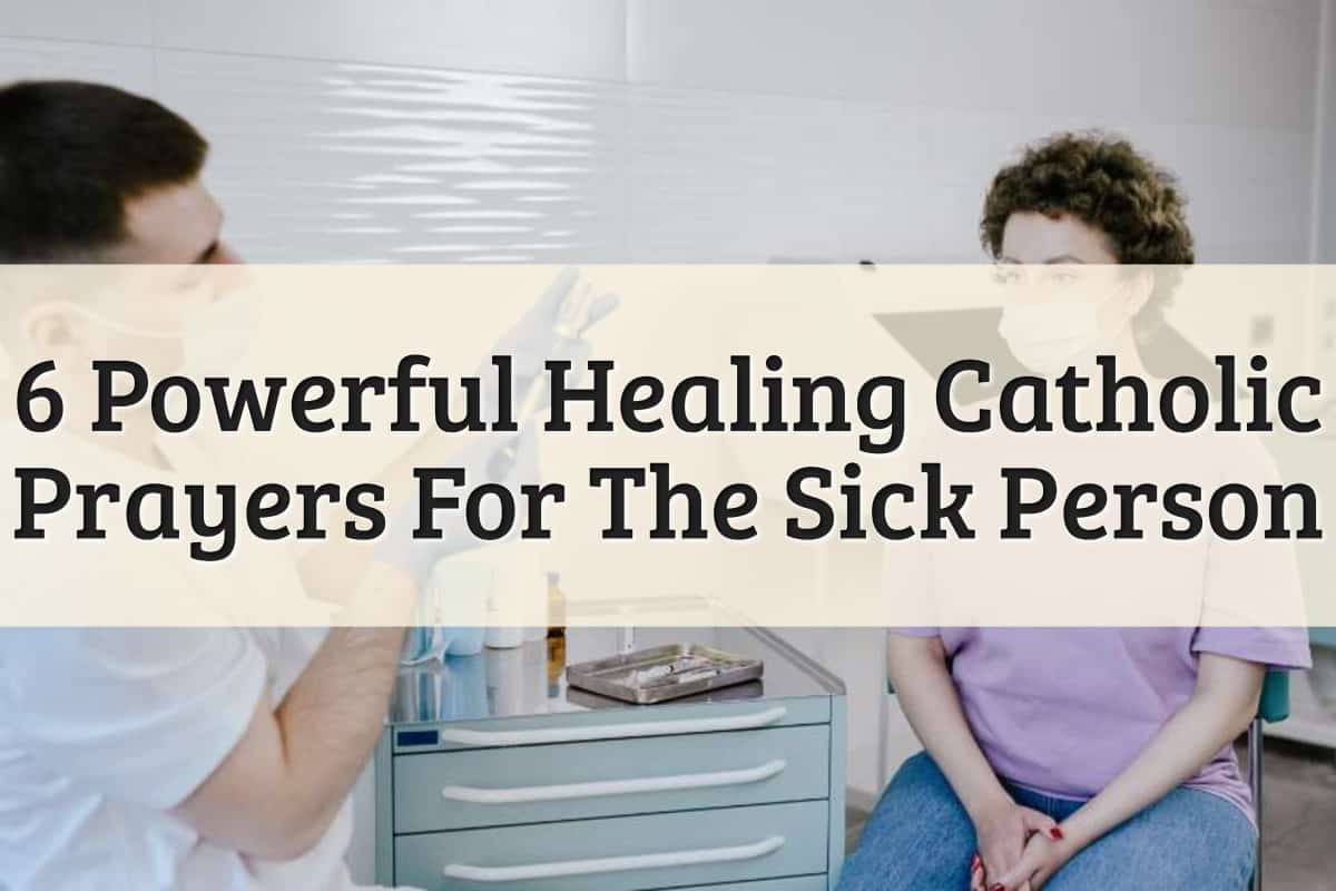 Featured Image - Catholic Prayer For The Sick