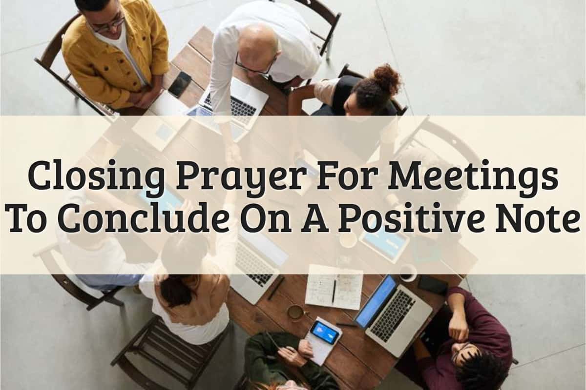 Featured Image - Closing Prayer For Meetings
