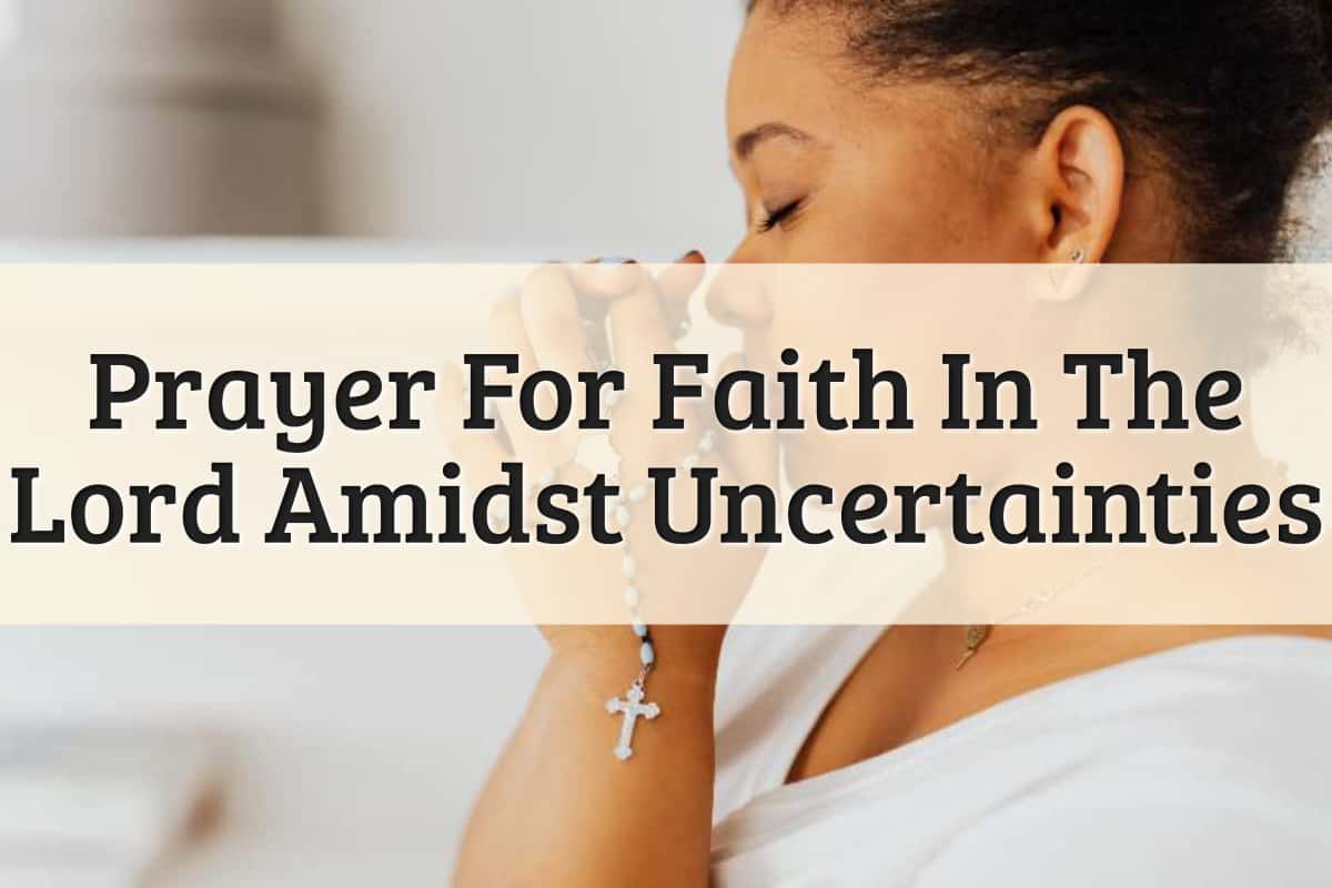 Featured Image - Prayer For Faith