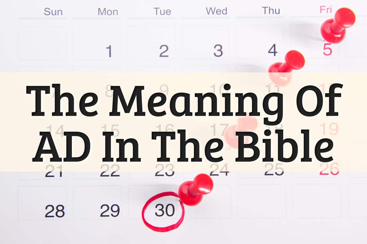 Featured Image - AD Bible Meaning