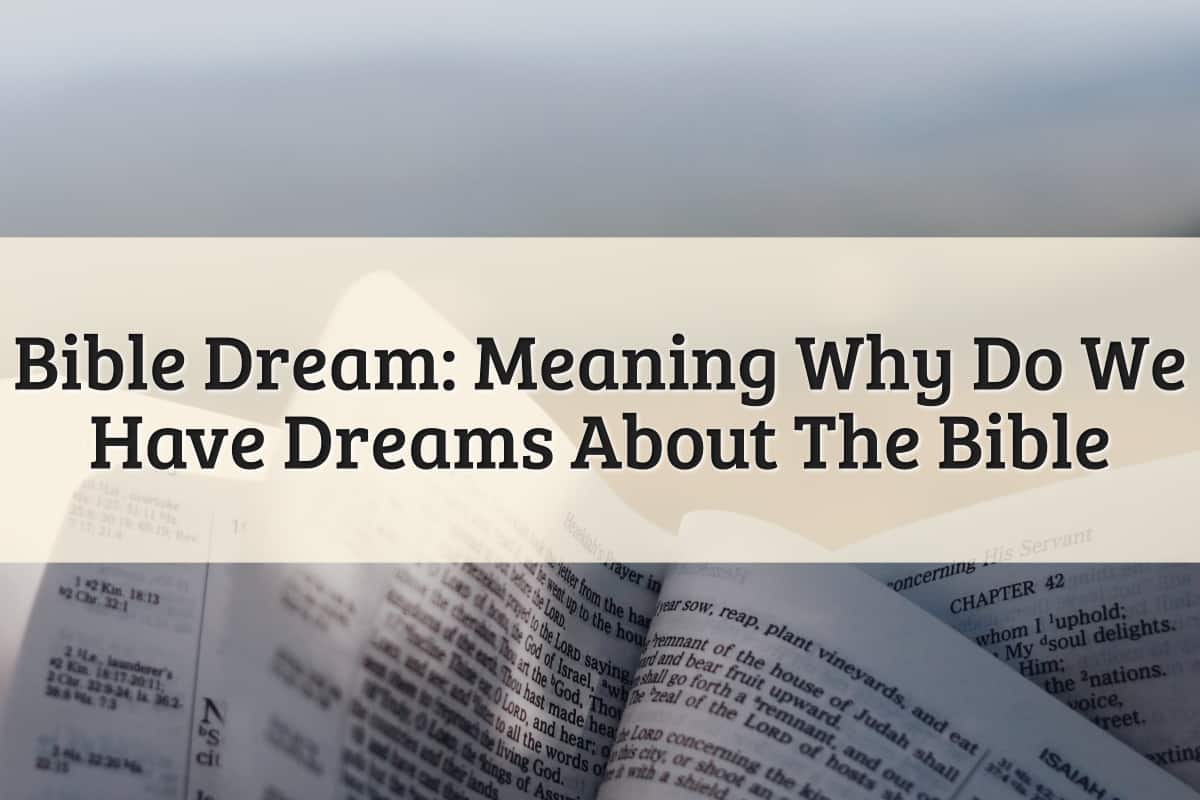 Featured Image - Bible Dream Meaning