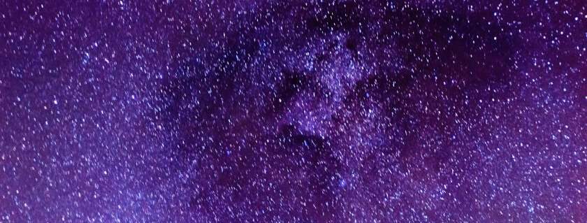 glitter stars in purple sky and purple meaning in the bible