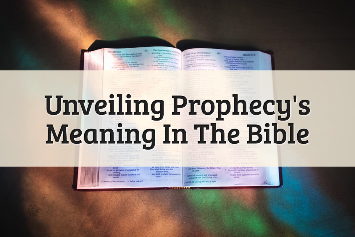 Featured Image - Prophecy Meaning In The Bible