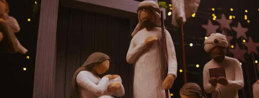 Jesus Born With Mary And Joseph Figurine - Noel Meaning In Bible
