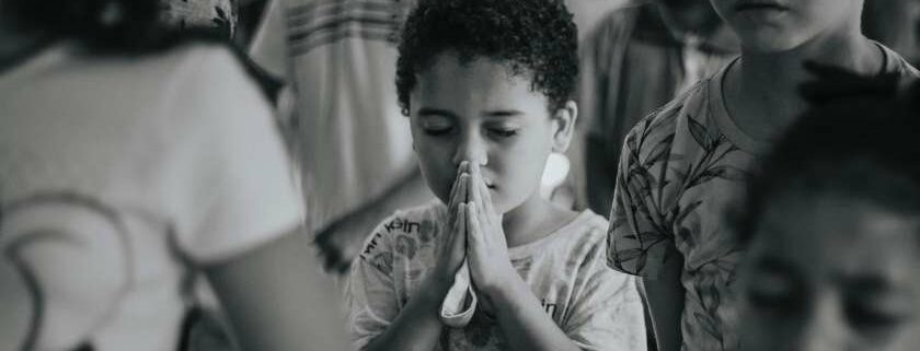 boy praying and salvation meaning bible