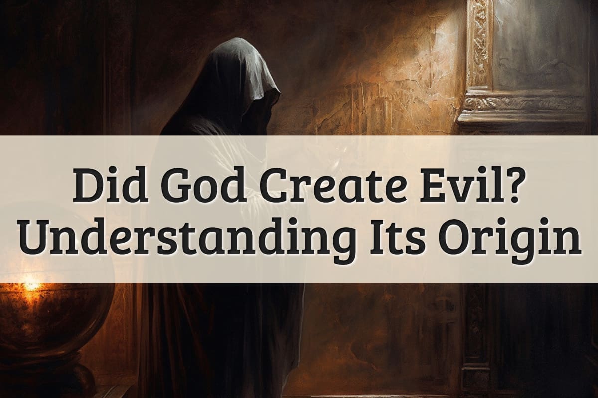 Featured Image - Did God Create Evil