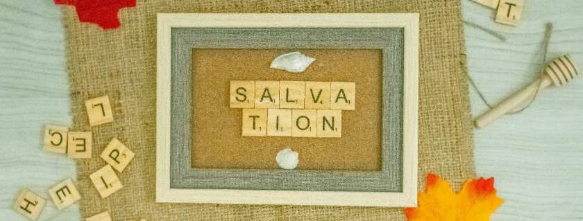 salvation scrabble letters and how to be saved by god