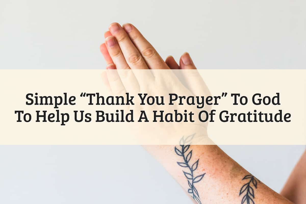Featured Image-Thank You Prayer To God