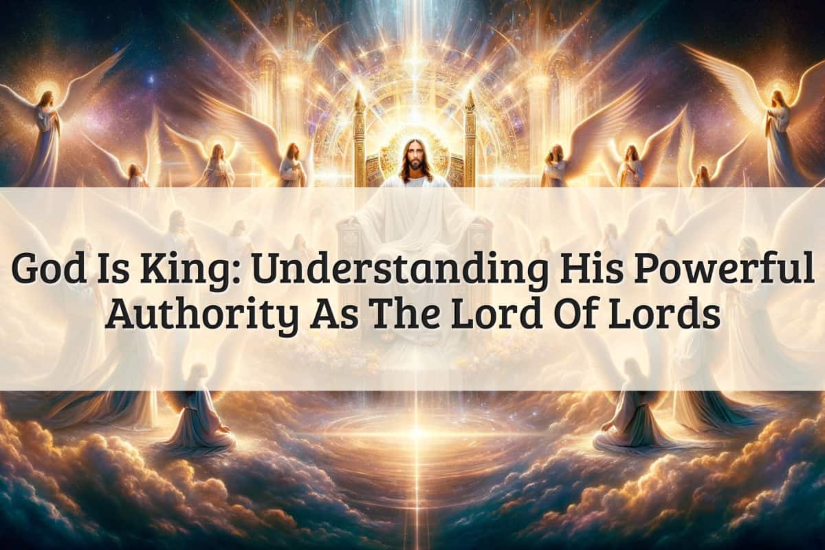 featured image - god is king