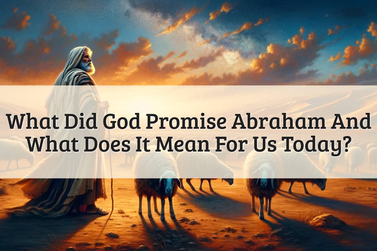 featured image - what did god promise abraham