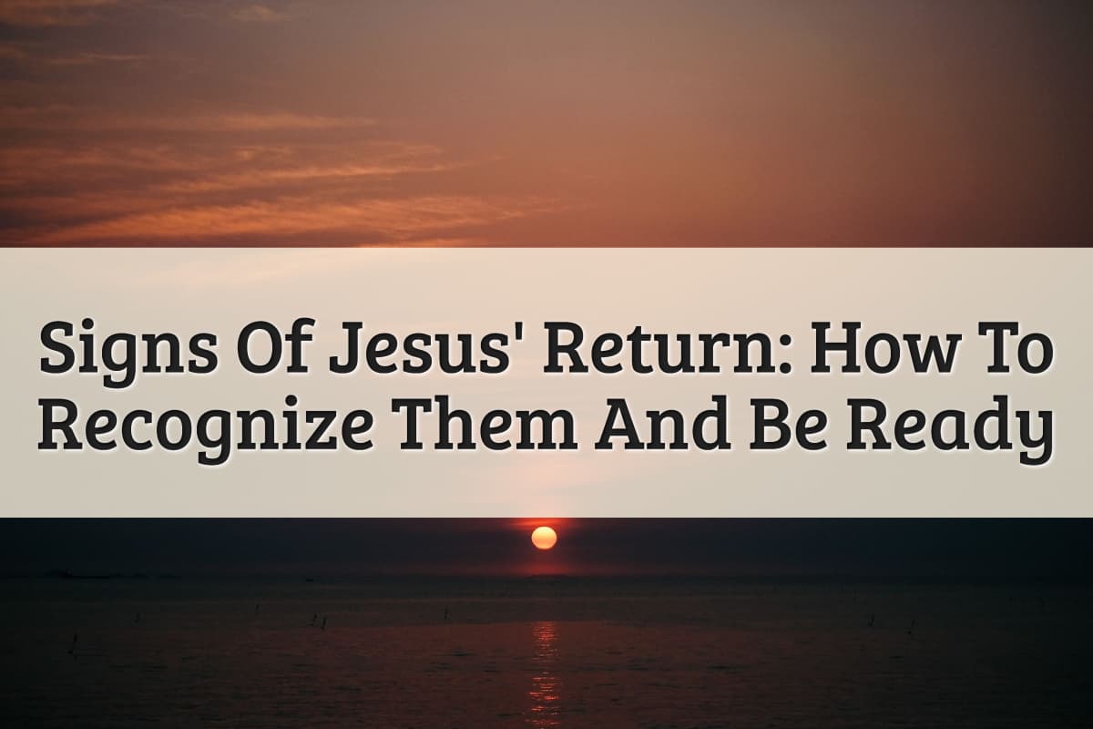 Featured Image - Signs Of Jesus Return