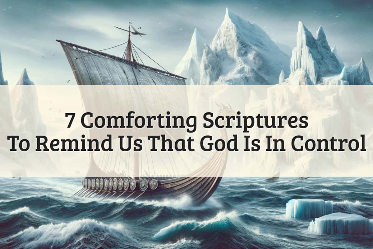 featured image - god is in control scripture