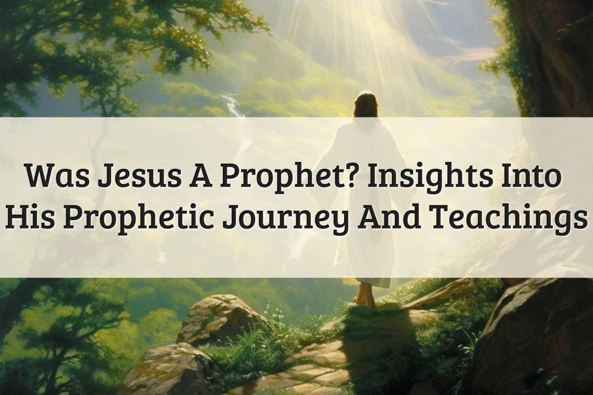 Featured Image - Was Jesus A Prophet