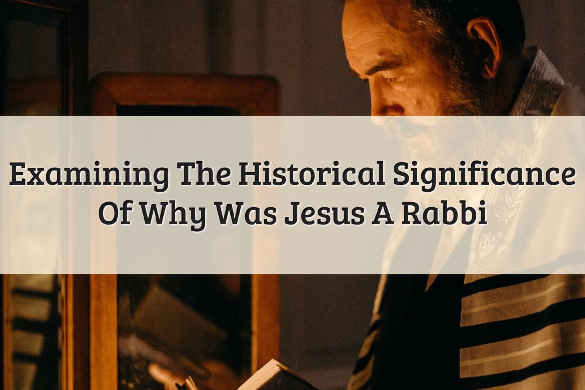 Featured Image - Was Jesus A Rabbi