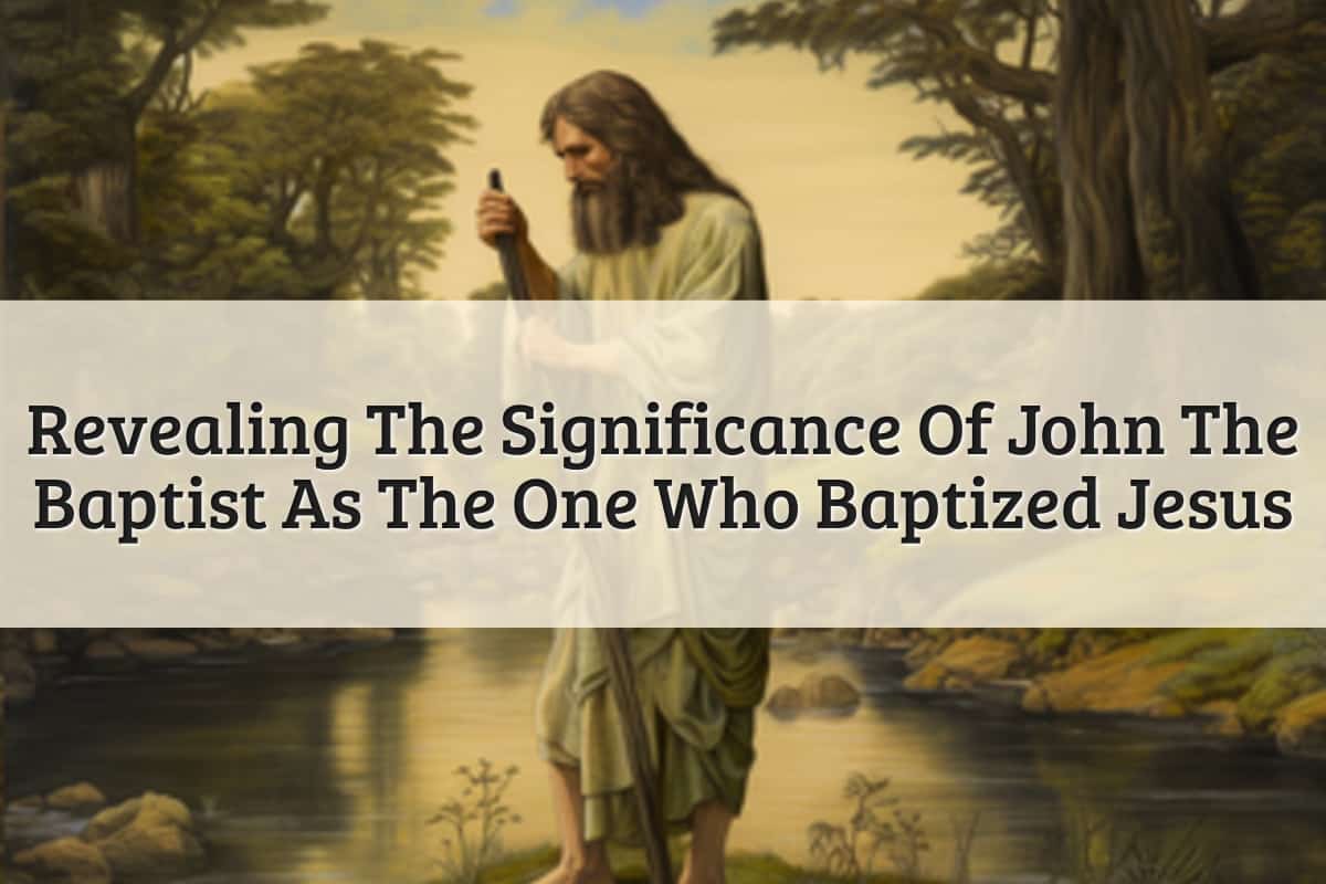 Featured Image - Who Baptized Jesus