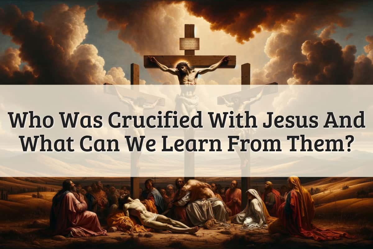 featured image - who was crucified with jesus