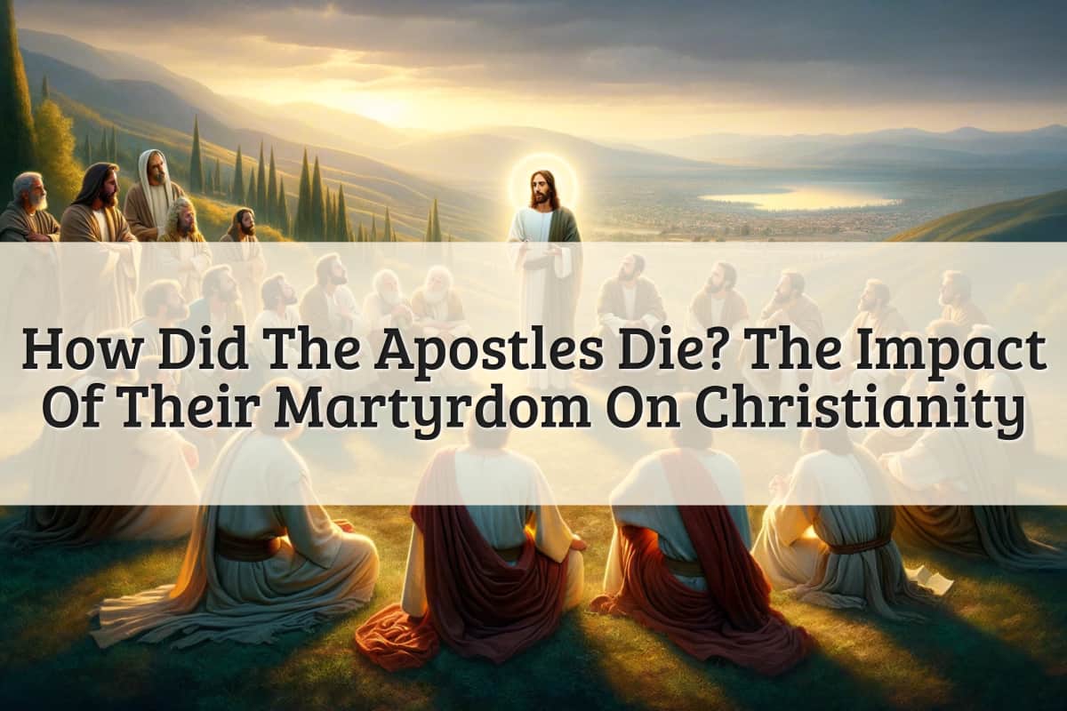 featured image - how did the apostles die