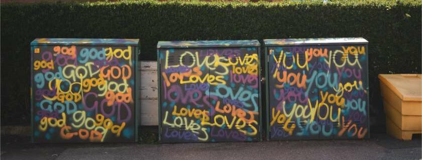 god loves you graffiti