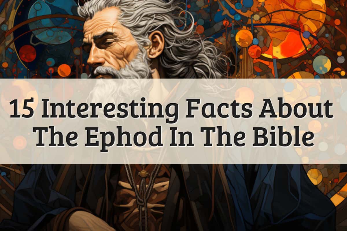 Featured Image - Ephod In The Bible