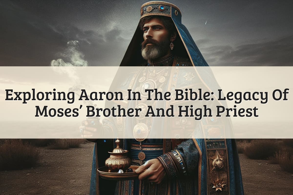 Featured Image - Aaron In The Bible