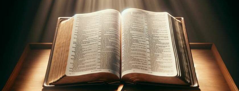 open bible under rays of light and did god write the bible