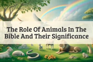 featured image - animals in the bible