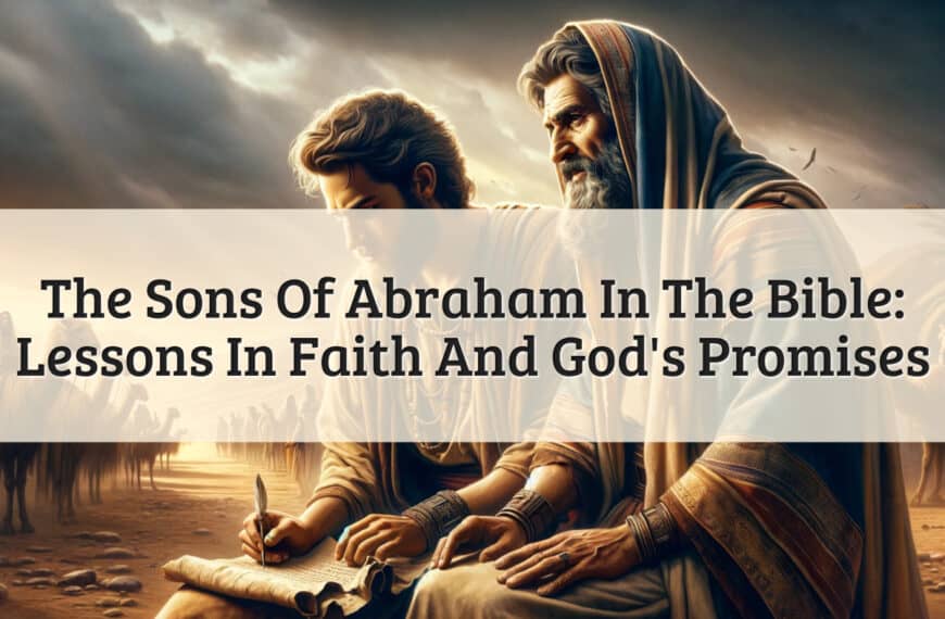 featured image - sons of abraham in the bible